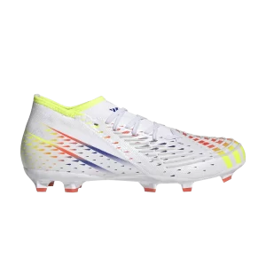 adidas Predator Edge.2 FG 'Al Rihla Pack – White 'Cloud White/Sunny Yellow/Power Blue GW1007