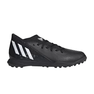 adidas Predator Edge.3 TF J 'Black White' Black/Cloud White/Bright Red GZ2895