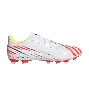 adidas Predator Edge.4 FG 'Al Rihla Pack – White 'Cloud White/Sunny Yellow/Power Blue GW0989