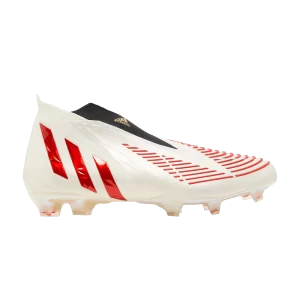 adidas Predator Edge+ FG 'Off White Vivid Red' White/Bright Red/Metallic Gold GV7384