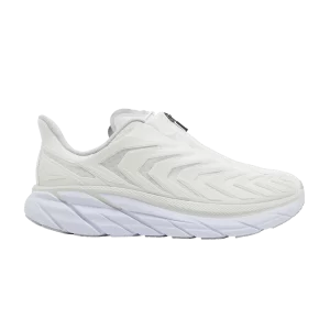 HOKA Project Clifton 'Blanc De Blanc' Sneakers Blanc de Blancs/Moon Rock 1127924 BDBLR