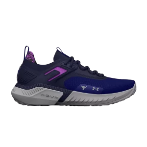 Under Armor Project Rock 5 Disrupt 'Bauhaus Blue' Sneakers Bauhaus Blue/Midnight Fleet 3025976 401