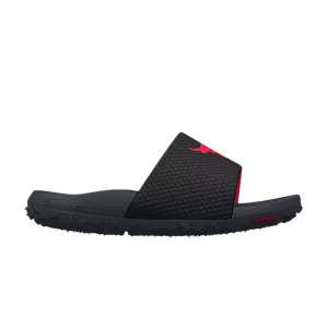 Under Armor Project Rock Slide 'Ultimate Black Stealth Grey' Extreme black/gray color 3025237 002