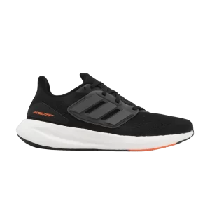 adidas PureBoost 22 'Black Semi Orange' Black/Metallic Iron/Half Orange HQ7211