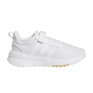 adidas Racer TR21 Little Kid 'White Gum' White Cloud/White Cloud/Gray One H06296