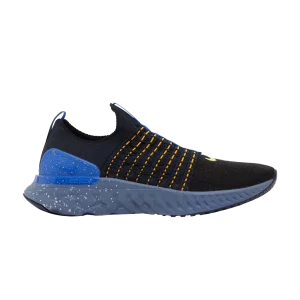 Nike React Phantom Run Flyknit 2 'Black Hyper Royal' Black/Hyper Royale/Ash Slate/Volt DZ4849 001