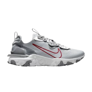 Nike React Vision 'Smoke Gray University Red' Light Smoke Grey/Smoke Grey/Smoke Grey/University Red DM9460 002