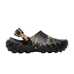 Crocs Realtree x Echo Clog 'Edge Camo – Black 'Sneakers Black 208232 001