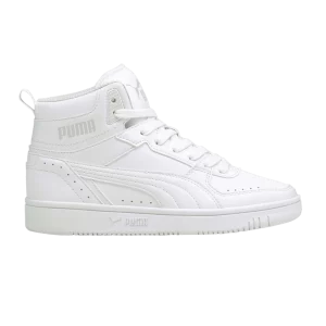 Puma Rebound Joy Big Kid 'White Limestone' Sneakers White/White/Limestone 374687 07