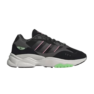 adidas Retropy F90 'Black Pink Green' Sneakers Black/Black/Six Gray HP8025