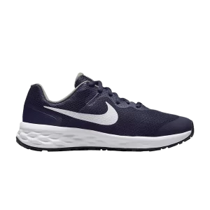 Nike Revolution 6 GS 'Midnight Navy' Midnight Navy/Flat Pewter/White DD1096 400