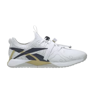 Reebok Rich Fronting x Nano X1 'Into the Storm – White 'Sneakers Shoes White/Vector Navy/Metallic Gold GX9317