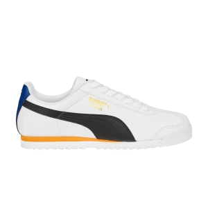 Puma Roma Basic Plus 'White Black Orange Brick' Sneakers White/Black/Orange Brick 369571 42