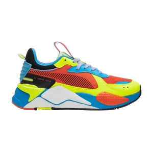 Puma RS-X Big Kid 'Water Fight' Sneakers Cherry Tomato/Yellow Alert/Ocean Dive 389344 02