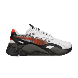 Puma RS-X3 Render Jr 'White Cherry Tomato' Sneakers White/Cherry tomato/Black 386902 01