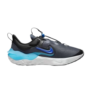 Nike Run Flow GS 'Thunder Blue Lightning' Thunder Blue/Black/Lightning Blue/Light Blue DR0472 400