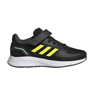 adidas Runfalcon 2.0 Little Kid 'Black Beam Yellow' Black color/Beam yellow/Beam green HR1394