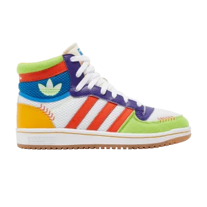 adidas S.E.E.D x Wmns Top Ten RB G20 CM 201 'Multi 'Sneakers Peak Orange/Semi-Turbo/Bright Blue GW9653