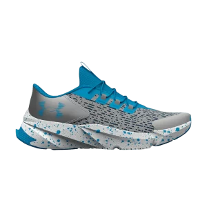 Under Armor Scramjet 5 AL PS 'Tin Petrol Blue Speckled' Sneakers Tin/Petrol Blue 3025552 100