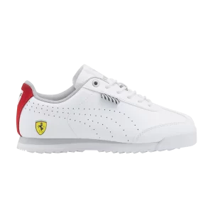 Puma Scuderia Ferrari x Roma Jr 'White Rosso Corsa' sneakers White/Racing Red 307128 02