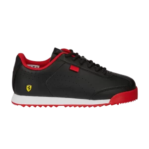 Puma Scuderia Ferrari x Roma Via Little Kid 'Black 'sneakers Black/White 307261 03