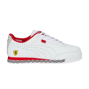 Puma Scuderia Ferrari x Roma Via Perf Jr 'White Red' sneakers White/White 307260 04