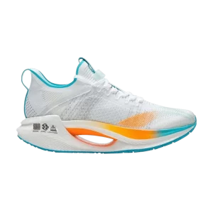 Li-Ning Shadow Essential 'White Blue Orange' Sneakers White/Light blue ARRS003 8