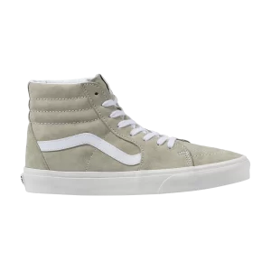 Vans Sk8-Hi 'Pig Suede – Moss Grey 'Sneakers Moss grey/Snow White VN0A5JMJB32