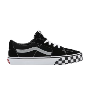 Vans Sk8-Low Kids 'Reflective Sidestripe - Black Checkerboard' Black VN0A5EE4AC9