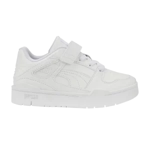 Puma Slipstream Leather Little Kid 'Triple White' Sneakers White/White 387827 02