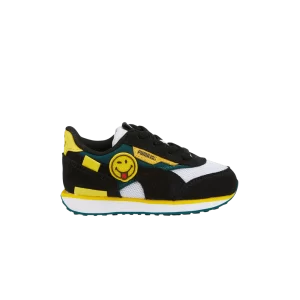 Puma SmileyWorld x Future Rider Infant 'Black Vibrant Yellow' Sneakers Black/White/Bright Yellow 386136 01