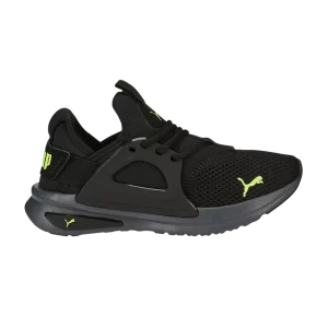 Puma Softride Enzo Evo Big Kid 'Black Lime Squeeze' Sneakers Black/Lime Squeeze/Castlerock 387052 03