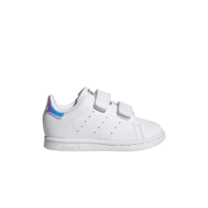 adidas Stan Smith Infant 'White Iridescent' Sneakers Cloud White/Cloud White/Metallic Silver FX7537