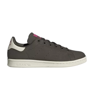 adidas Stan Smith J 'Shadow Olive' Sneakers Shadow Olive/Team Shock Pink/Chalky White GY3370