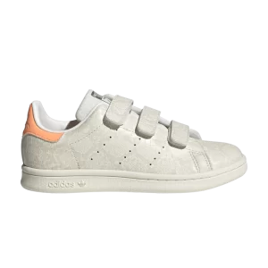 adidas Stan Smith Little Kid 'Snakeskin' Sneakers White core/White core/Beam orange HP9761