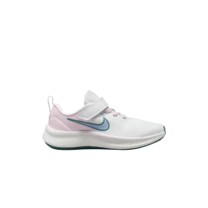 Nike Star Runner 3 PS 'White Pink Mineral Teal' White/Pearl Pink/Mineral Teal/Cobalt Bliss DA2777 102