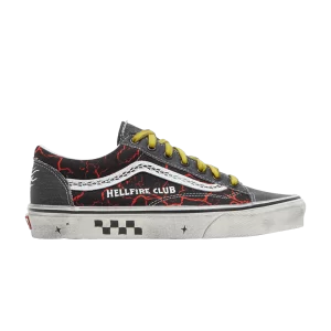 Vans Stranger Things x Style 36 'Hellfire Club' Sneakers Black/Red VN0A3DZ3Y09