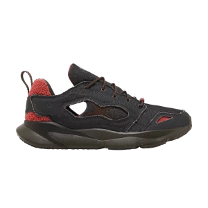 Reebok Street Fighter x FuryLite 95 'Akuma' Sneakers Black/Charcoal Brown/Mars Red GZ9542