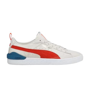 Puma Suede Bloc 'Pristine Cherry Tomato' Sneakers Pristine/Cherry Tomato 381183 05