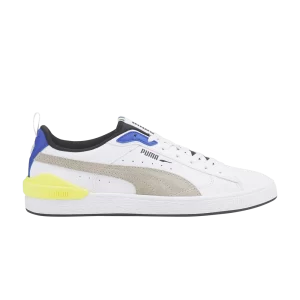 Puma Suede Bloc 'White Silver Blue' Sneakers White/Silver 380705 06