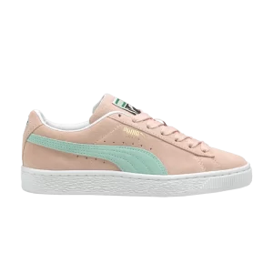 Puma Suede Classic 21 Jr 'Lotus Eggshell Blue' Sneakers Lotus/Blue Eggshell 380560 10