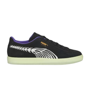 Puma Suede 'Haunted' sneakers Black/Pristine/Pistachio 386596 01