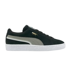 Puma Suede Triplex Jr 'Black Steel Grey' Sneakers Black/Steel grey/White 382685 01