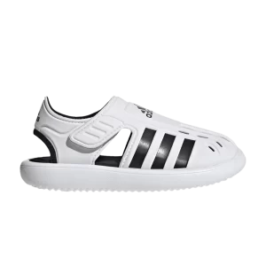 adidas Summer Closed Toe Water Sandal J 'White Black' White cloud/Black color/White cloud GW0387