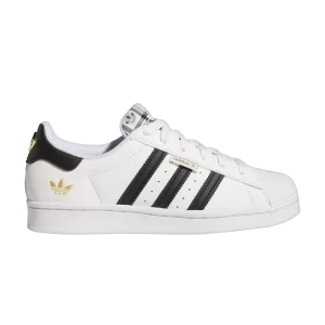 adidas Superstar Big Kid 'Graphic Pop - White Black' Cloud White/Black/Metallic Gold HP3258