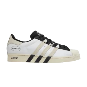 adidas Superstar 'Extended Stripes' Sneakers Cloud White/Black/Chalky White GX6025