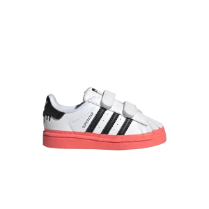 adidas Superstar Infant 'Paint Drip - White Turbo' Cloud White/Black/Turbo GY3329