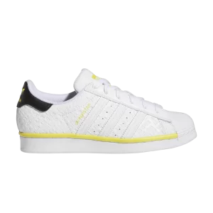 adidas Superstar J '3 Stripe Life' Sneakers White cloud/White cloud/Yellow beam FZ6255