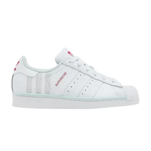 adidas Superstar J 'White Almost Blue' Sneakers White Cloud/White Cloud/Almost Blue FZ6254