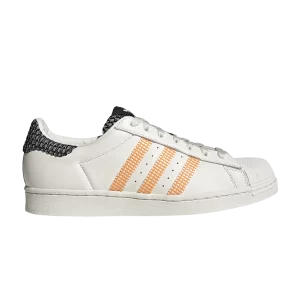 adidas Superstar 'Off White Orange Rush' Sneakers White Cloud/White Color/Orange Peak GZ4376